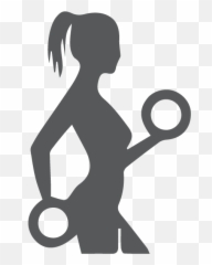Lean U0027n Mean - Women Gym Icon Clipart Full Size Clipart Women Fitness Icon Png Emoji,Female Emoji Meaning