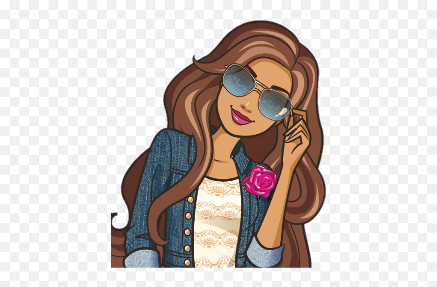 Barbie And Her Friends Stickers - Live Wa Stickers Cmon Barbie Lets Go Party Invitation Emoji,Sassy Girl Emoji Costume