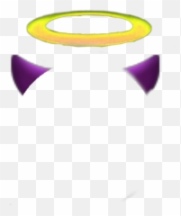 Purple Yellow Thasupreme Sticker - Ring Emoji,Angel Devil Emoji