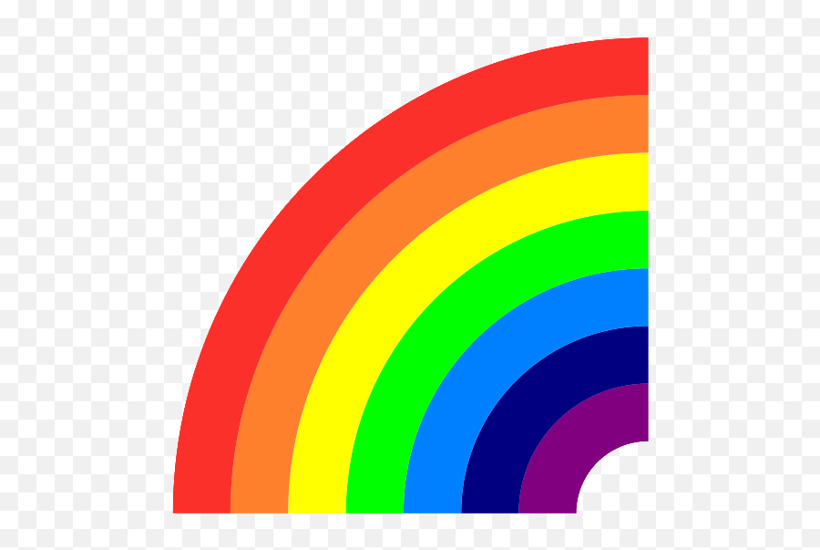 Rainbow Token - Rainbow Token Emoji,Start Emoji Hex Color