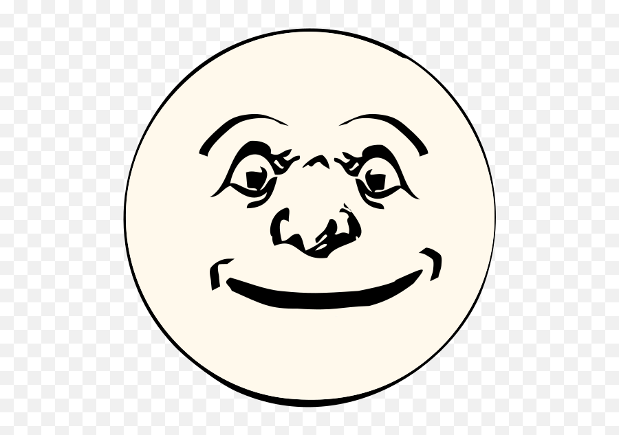 Happy Moon - Happy Emoji,Coil Emoticon