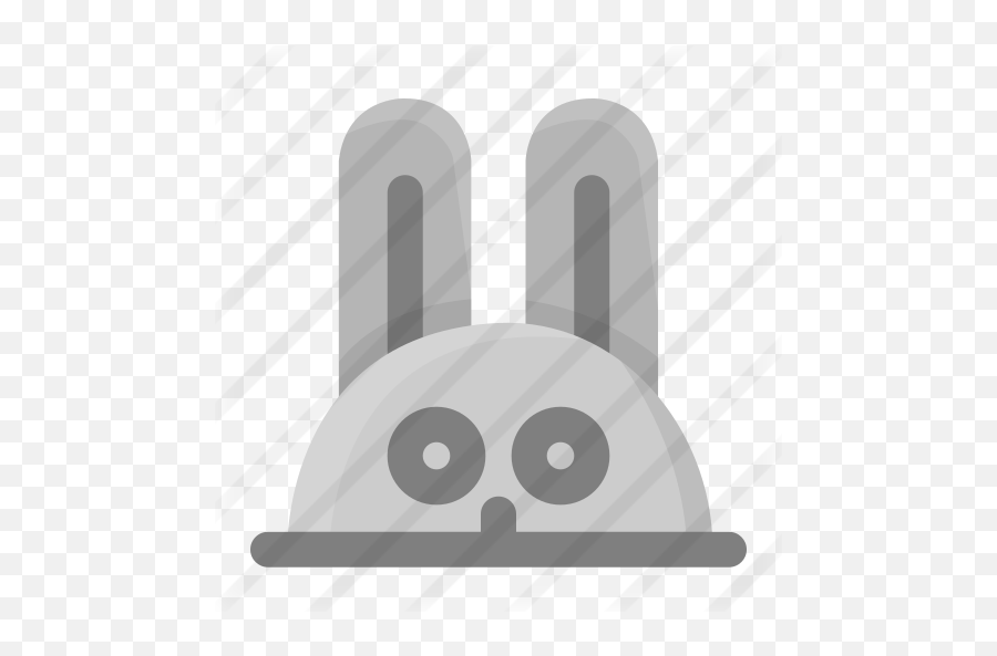 Rabbit - Illustration Emoji,Rabbit Emoticon Transparent Black And Wite