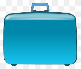 Luggage Clipart - Blue Suitcase Clipart Emoji,Luggage Emoji