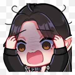 Scarlett Rainn Envtuber Rainnscarlett Twitter - Fictional Character Emoji,Ffxiv Ascii Emoticon