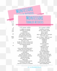 Montessori Activity List - This Toddler Life Emoji,Work Emotion T7r Brm 18x8.5