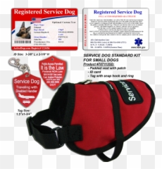 Standard Small Service Dog Vest Starter Kit Service Dog Emoji,Emotion Dog Kit