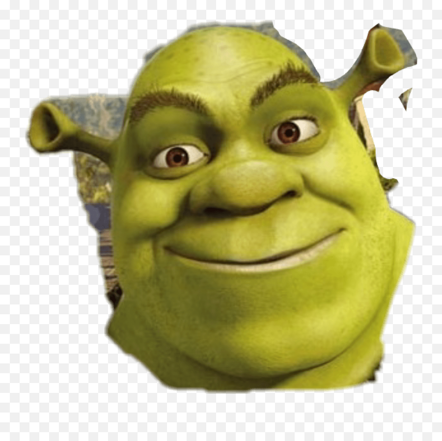 Meme Creation Shrek Meme Sticker Png - Shrek Face Png Emoji,Shrek Emoji
