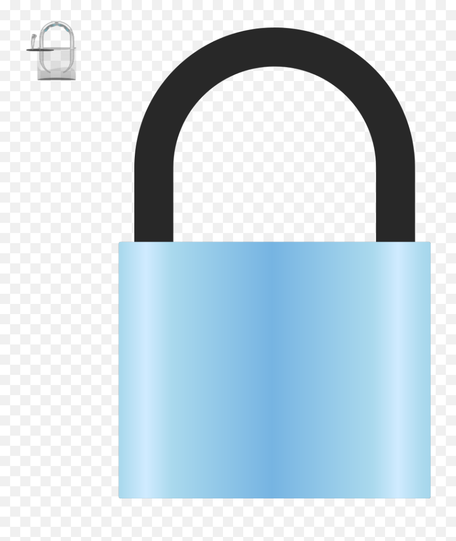 Padlock Skyblue Png Svg Clip Art For Web - Download Clip Emoji,Bow Emoji Sky