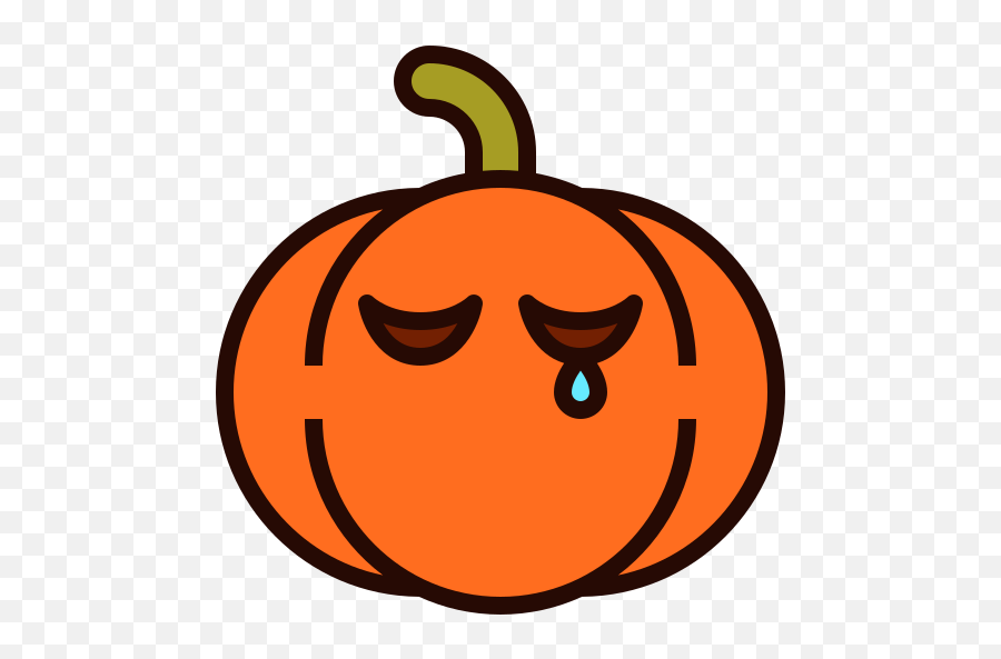 Emoji Pumpkin Scary Halloween Icon In Halloween Pumpkin Emoji,Custom Horror Emoji