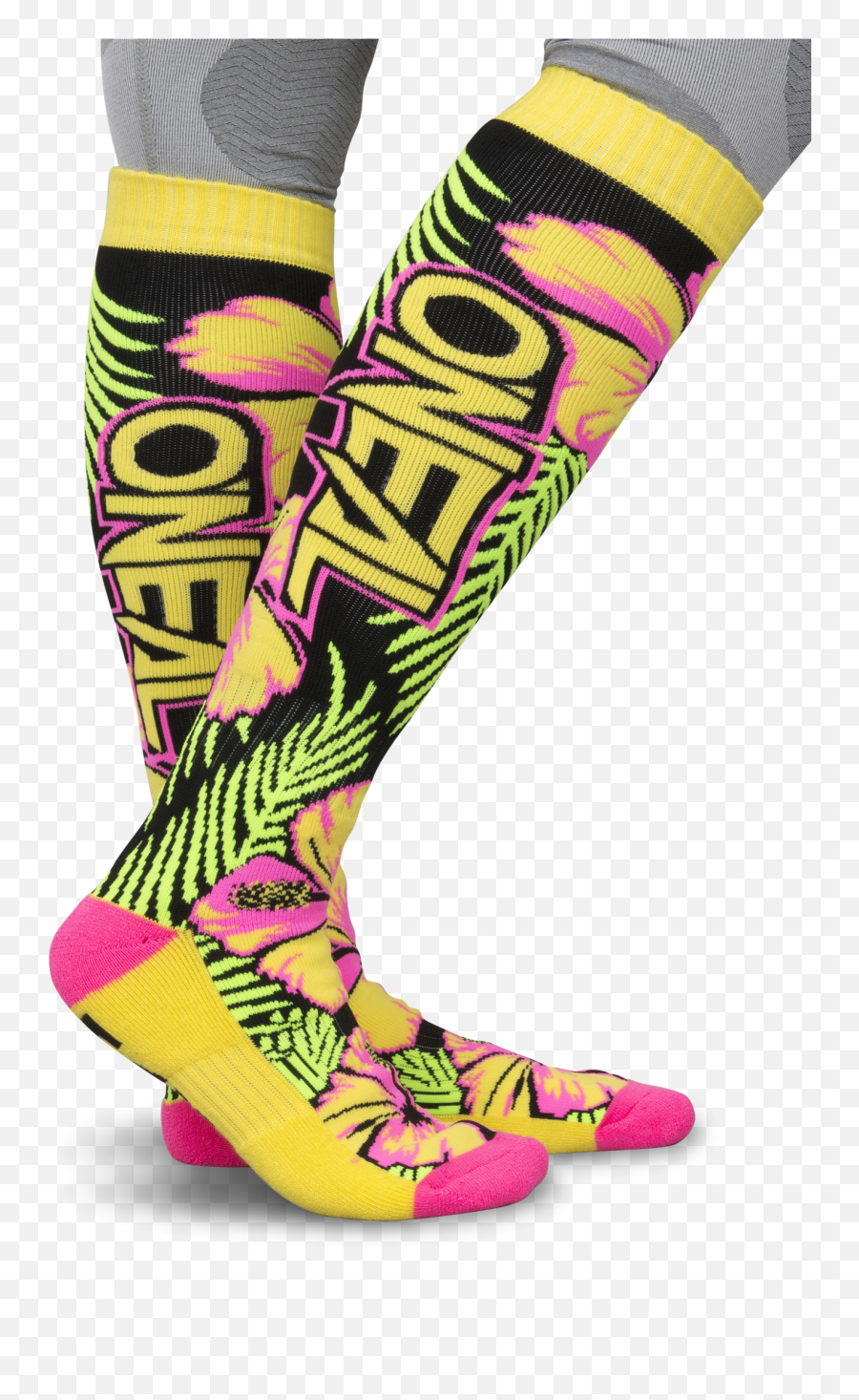 Ou0027neal Island Socks Pink - For Women Emoji,Emoji Knee Socks