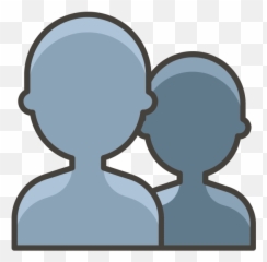 Download Hd Busts In Silhouette Emoji - Buts In Silouhette Emoji,Silhouette Emoji