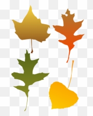 Free Clip Art Autumn Leaf Selection By Shokunin - Oak Leaf Emoji,Maple Leaf Emoticon