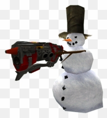 Snowman Serious Sam Wiki Fandom - Snowman With Gun Png Emoji,Snowman Emoji