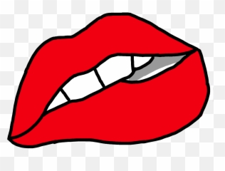 Sticker Bittinglip Bite Lip Sticker By Pamela Steffen - Coat Of Arms Emoji,Biting Lip Emoji