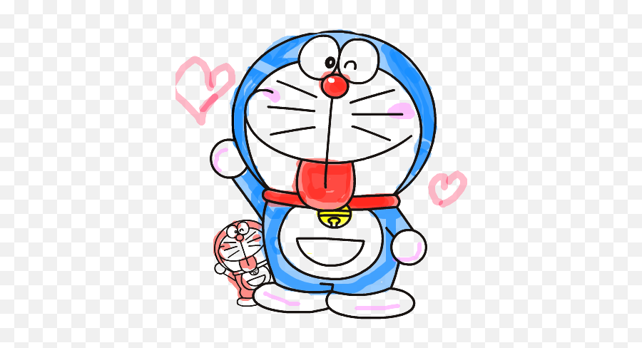 20 Mentahan Gambar Doraemon Png U2014 Dypim - Hình Xm Doremon Trng En Emoji,Boneka Emoticon Line