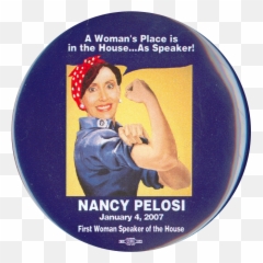 Click - Rosie The Riveter Poster Pink Emoji,Women's Emotions Trump Everything
