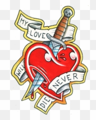 Free Love Tattoo Designs - Love Tattoo Clip Art Emoji,Rose Emoticon For Tatto
