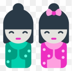 Japanese Dolls Emoji - Emoji,Japanese Emoji Meaning