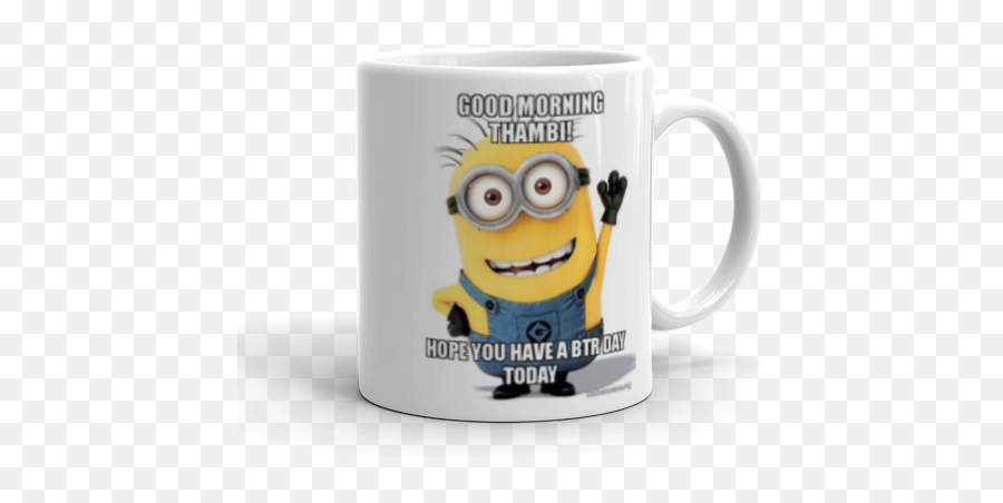 Morning Hope You Have A Btr Day - Minions Red Nose Day Emoji,Good Morning Emoticon