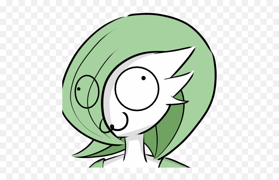 Emoji Derpy Gardevoir By Destinedjagold - Fur Affinity Dot,Emoji Artwork