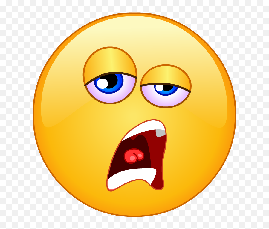Emoji Clipart Free Clip Art Images - Tired Emoji Clipart,Tired Emoji