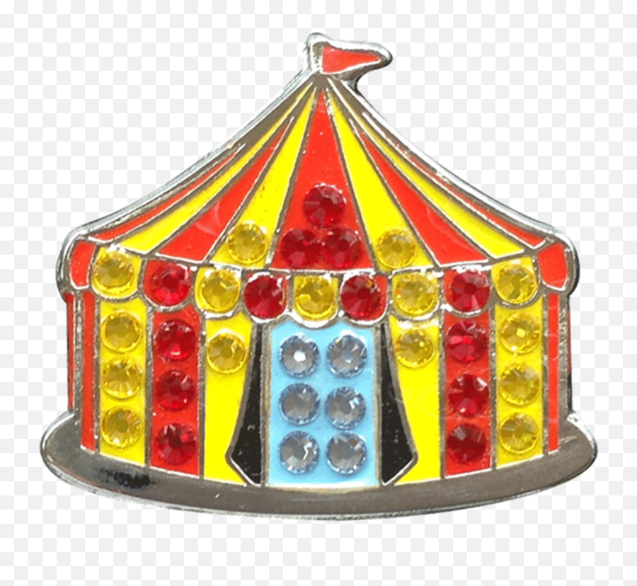 Bella Swarovski Crystal Ball Marker U0026 Hat Clip - Circus Tent Decorative Emoji,Swarovski Happy Emoticon Bracelet Sale