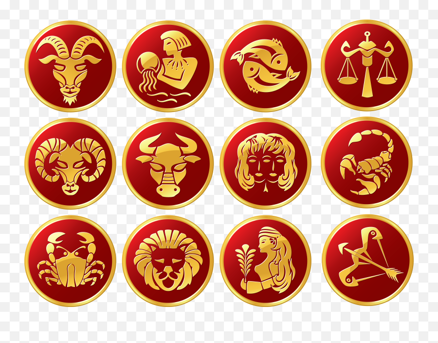 Zodiac Signs Png - Clip Art Library Indian Astrology Signs Png Emoji,