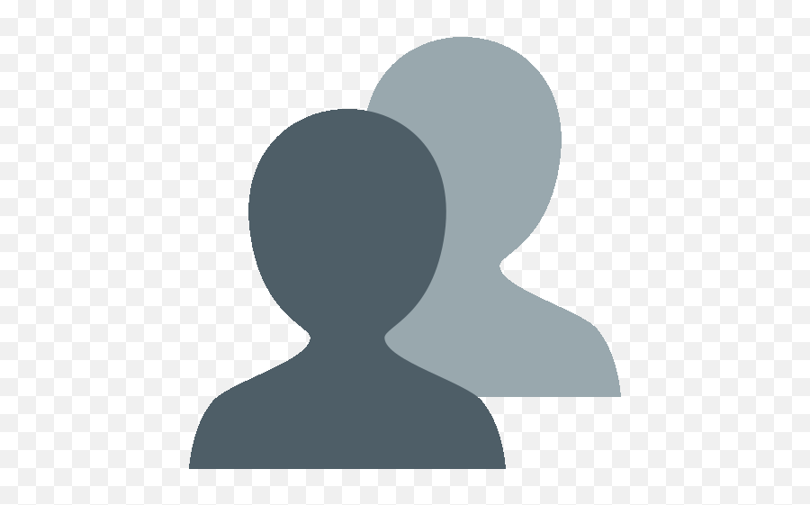 Busts In Silhouette People Gif - Dot Emoji,People Silhouette Emoji