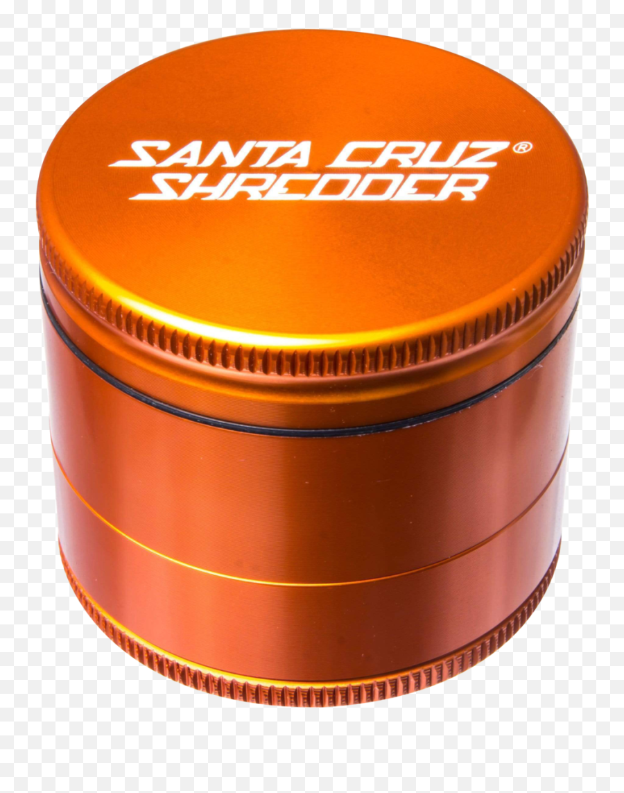 Santa Cruz Shredder Medium 3 - Piece Herb Grinder Orange 3 Piece Santa Cruz Shredder Emoji,Big Orange Emojis Tennessee Today