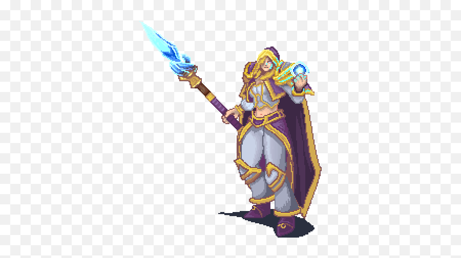 Top Heroes Of The Storm Stickers For - World Of Warcraft Pixel Art Gif Emoji,Storm Trooper Emoticon Gif