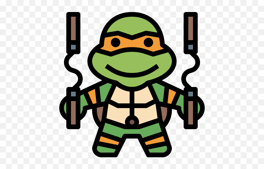 Free Icons Cartoon Icons Vector Icon - Donatello Icon Emoji,Ninja Turtle Emoji Download