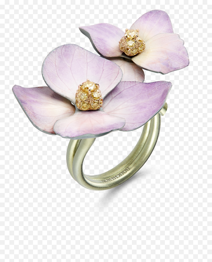 Claire Choisne Artistic Director Of - Boucheron Nature Triomphante Ring Emoji,Daffodil Pink Emotion