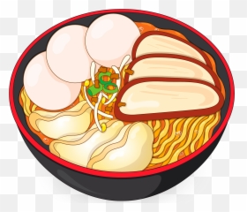 Ramen Clipart - Transparent Ramen Bowl Png Emoji,Ramen Emoji