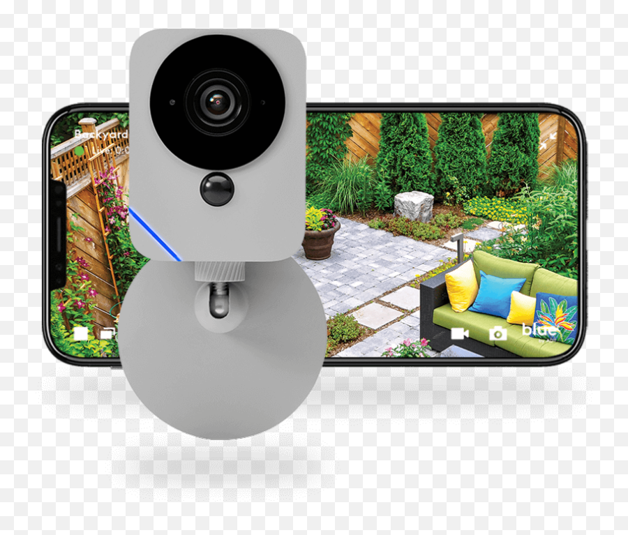 Blue Outdoor Home Security Camera - Outdoors Wireless Cameras Emoji,Cameras For Kids With Emojis On It