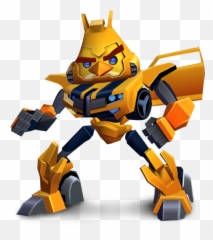 Download Angry Birds Transformers Png - Bumblebee Angry Birds Transformers Characters Emoji,Angry Birds Gummies With Emojis?!?!