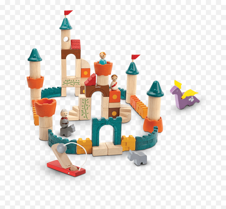Fantasy Blocks - Plan Toys Fantasy Blocks Emoji,Emoji Wooden Blocks