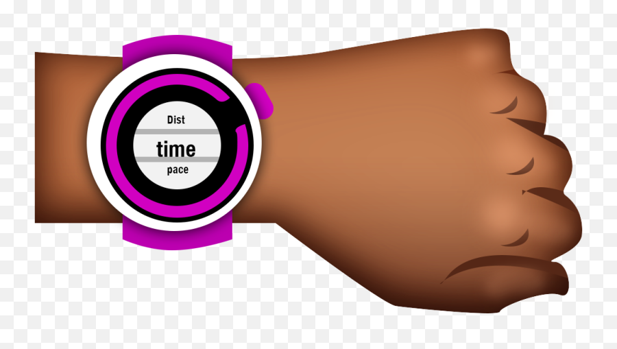 Marathon Emoji U2013 Running Emoji Afro Runner Marathon - Watch Strap,Treadmill Emoji