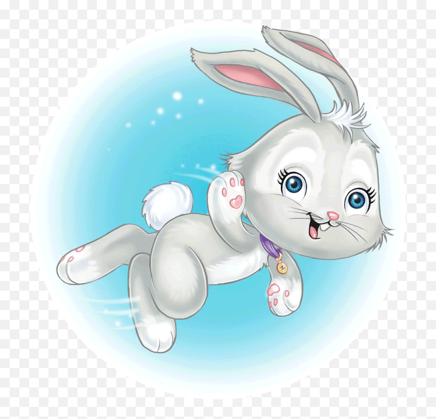 Fastest Cute Rabbit Cartoon Gif Emoji,Free Bunny Emoticons