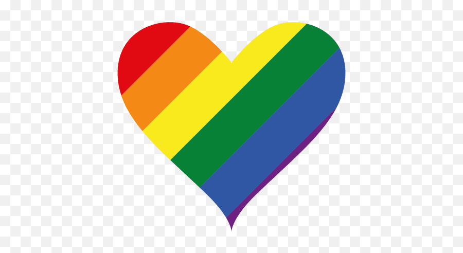 Heart Logo Lgbt - Transparent Png U0026 Svg Vector File Lgbt Transparent Rainbow Heart Emoji,Lgbt Flag Emoji