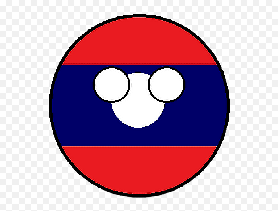 Laoball Countryballs Lao Sticker By Cartoonfanunited - Dot Emoji,Communism Emoji