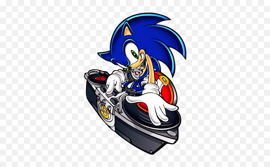 Sonic The Hedgehogawesome Music All The Tropes Wiki Fandom - Dj Sonic Emoji,Hedgehog Emoticon