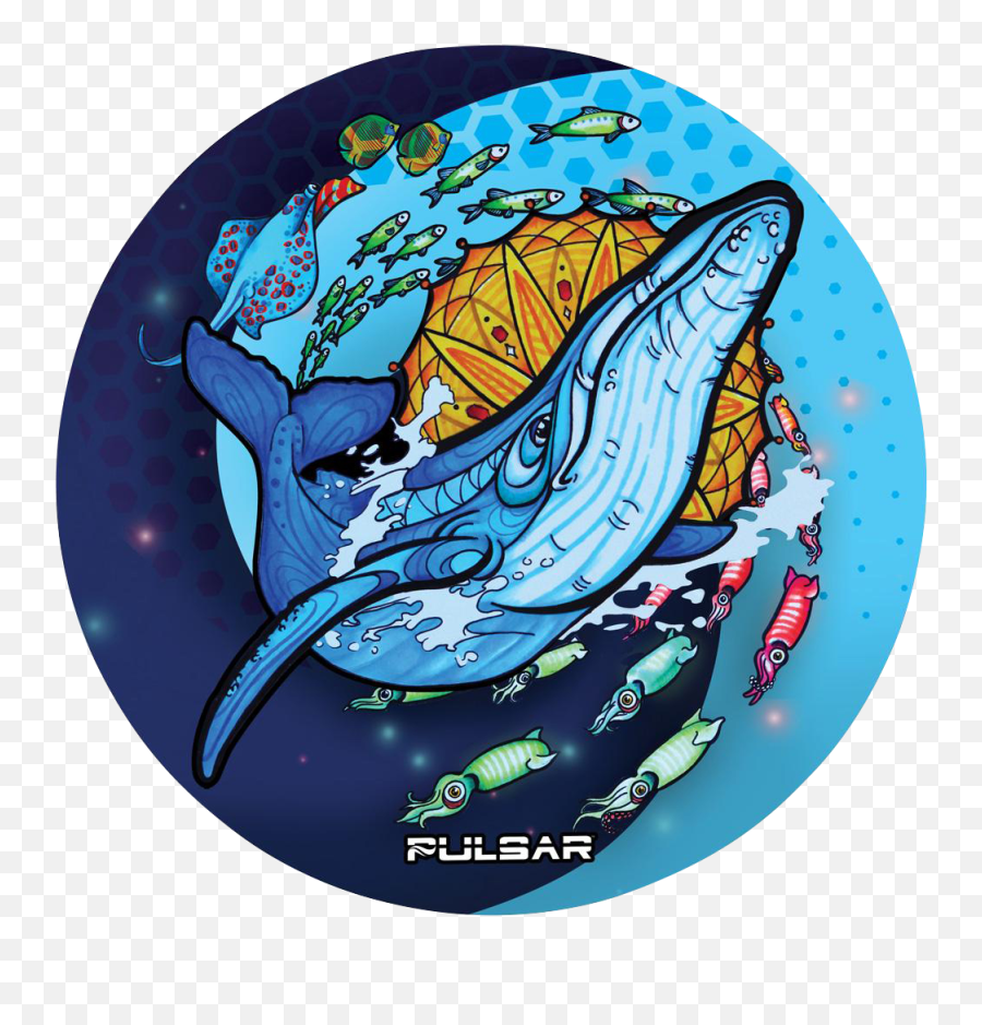 Pulsar Dabpadz - Psychedelic Whale Emoji,Space Man Emoji