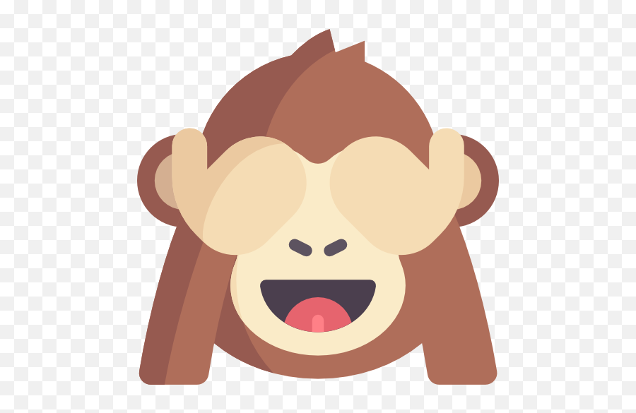 Macaco - Ícones De Animais Grátis Macaco Cego Png Emoji,Emoticons Do Macaquinho Do Whatsapp
