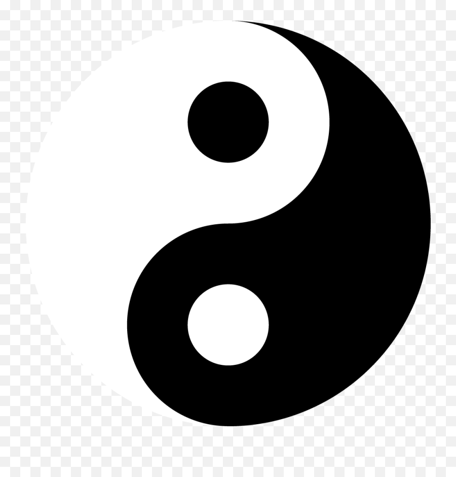 Yin And Yang Png - Dot Emoji,Yin & Yang Emoji