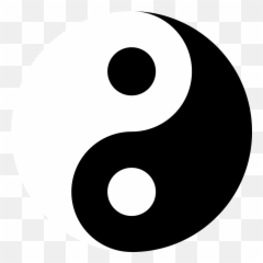 Yin And Yang Png - Dot Emoji,Yin & Yang Emoji