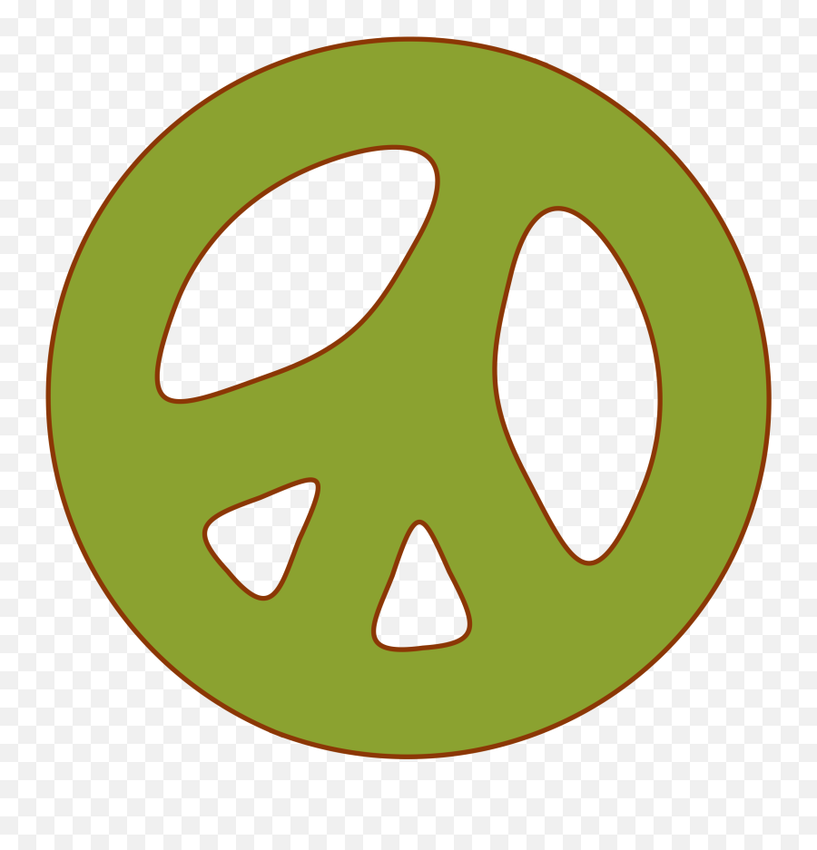Clipart Peace Sign Clipartmonk Free - Green Peace Sign Png Emoji,Peace Sign Emoticon