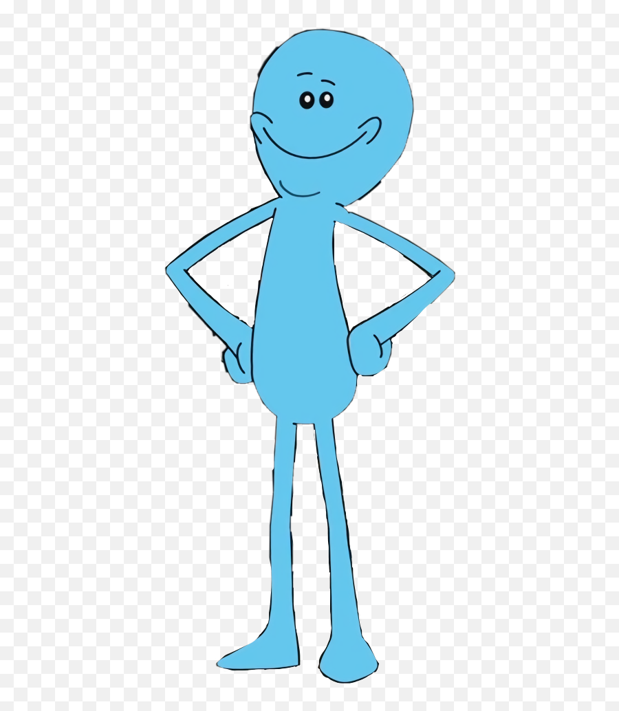 Rickandmorty Meeseeks Sticker - Meeseeks Rick And Morty Png Emoji,Mr Meeseeks Emoji