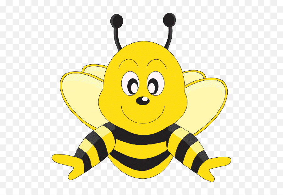 Honey Bee Cartoon Cute Bee Bee Clipart - Clipart Honey Bee Transparent Background Bee Png Emoji,Honey Bee Emoji