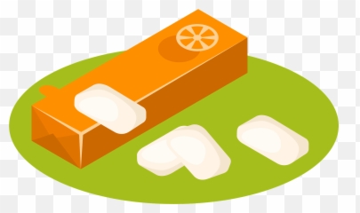 Chewing Gum Clipart - Horizontal Emoji,Bubblegum Emoji