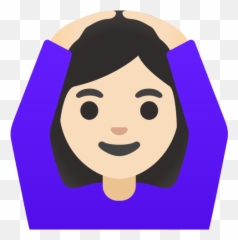 U200d Woman Gesturing Ok Light Skin Tone Emoji - Ginger Emoji,Emoji Skin Tone Android